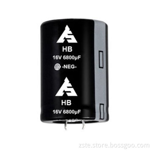 Snap-in Aluminum Electrolytic Capacitor for Switching Power/Inverter Smoothing, 16V, 6800uf, 3000HNew